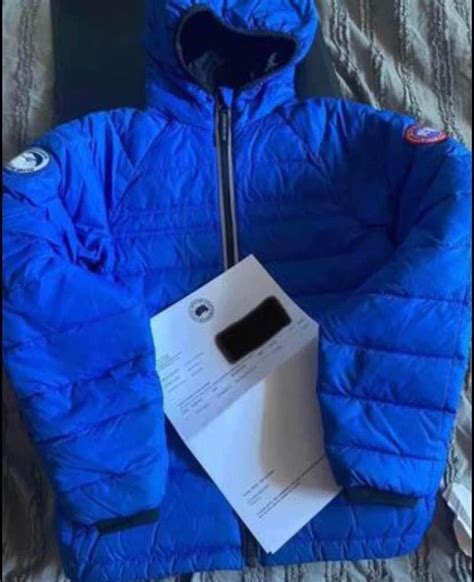 Canada Goose proof of purchase